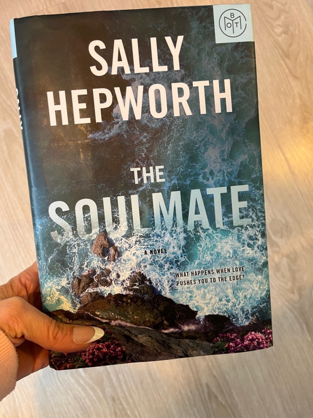 Sally Hepworth "The Soulmate" Hardcover - Ocean Blue Cover
